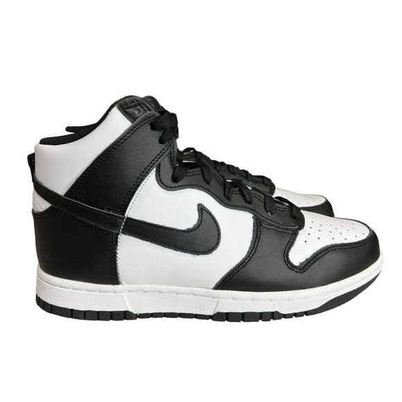 Nike Dunk High Retro Shoes Panda Black White W Sz 8/6.5 Men DD1399-105 Men's - Picture 2 of 8